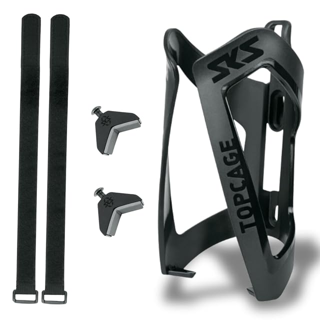 Porte-bidon SKS Anywhere Topcage avec ses sangles de fixation