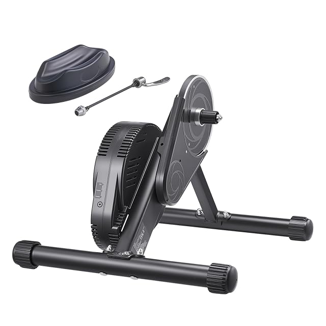 Home-trainer connecté VEVOR avec sa télécommande de résistance