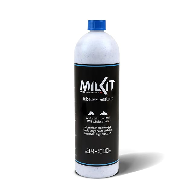 Flacon d'un litre de préventif tubeless milKit